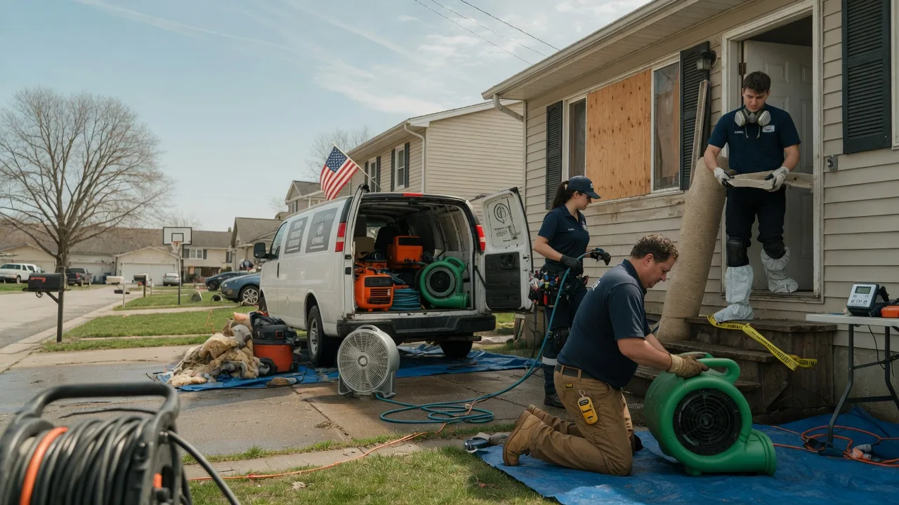 Water Damage Restoration in Orange, MA near me